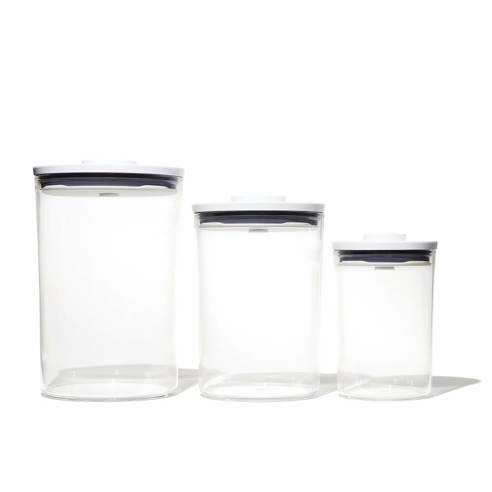 3-Piece POP Round Canister Graduated Set L0