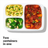 Prep & Go 4.1-Cup Divided Container U0