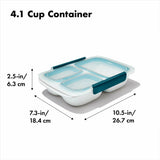 Prep & Go 4.1-Cup Divided Container U0