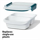 Prep & Go 2-Cup Divided Container H5
