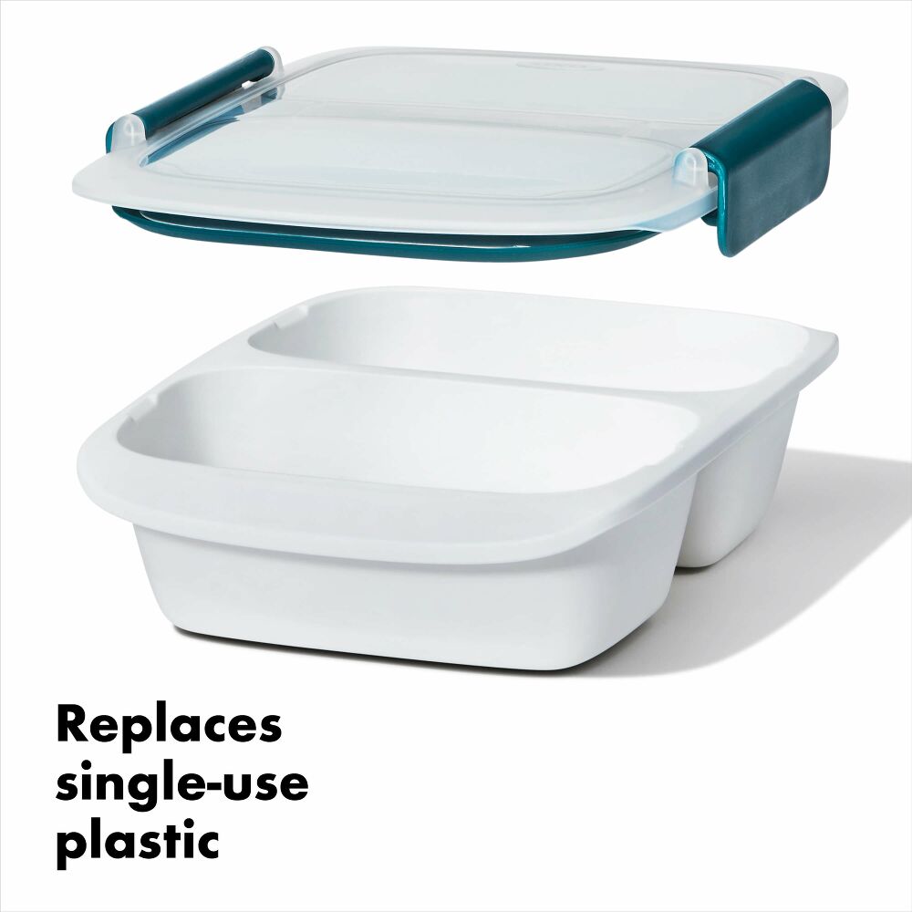 Prep & Go 2-Cup Divided Container H5