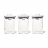 POP Round Canister 3-Piece Mini Bath Set (0.6 Qt) C7