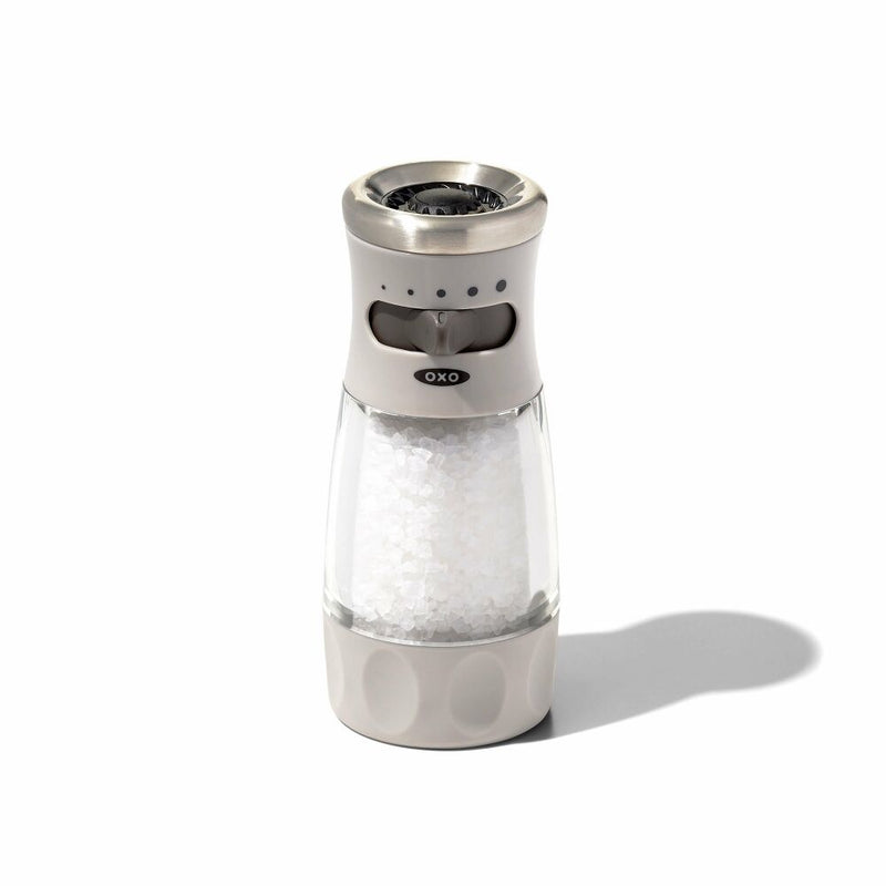 Contoured Mess-Free Salt Grinder D0
