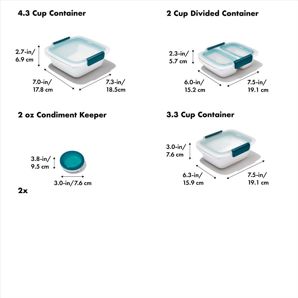 Prep & Go 10-Piece Container Set L9