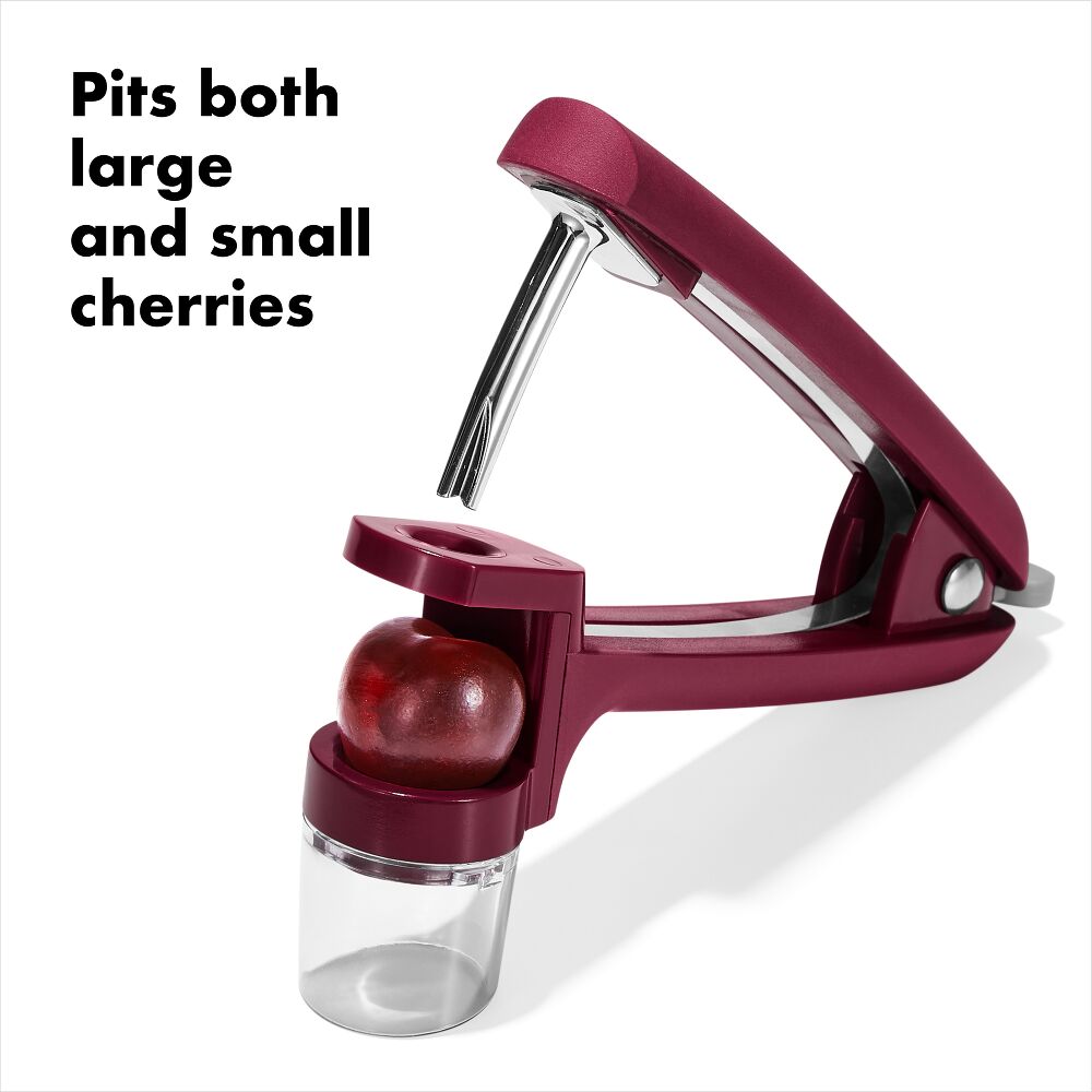 OXO Good Grips Cherry & Olive Pitter - Beet P9