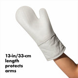 Silicone Oven Mitt - Oat B1