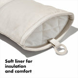Silicone Oven Mitt - Oat B1