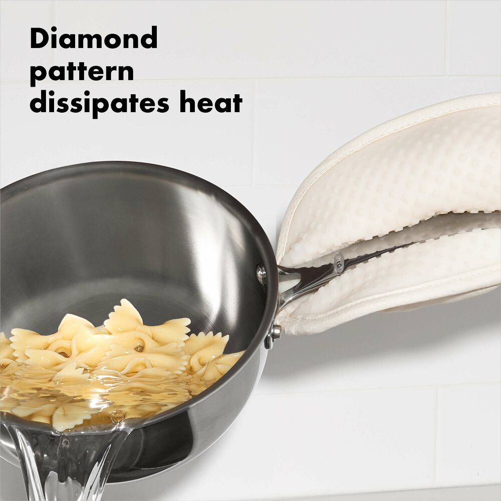 Silicone Pot Holder - Oat V1