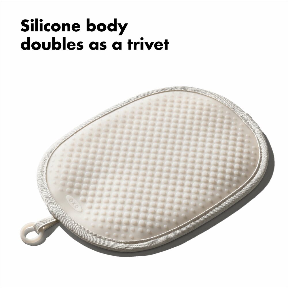 Silicone Pot Holder - Oat V1