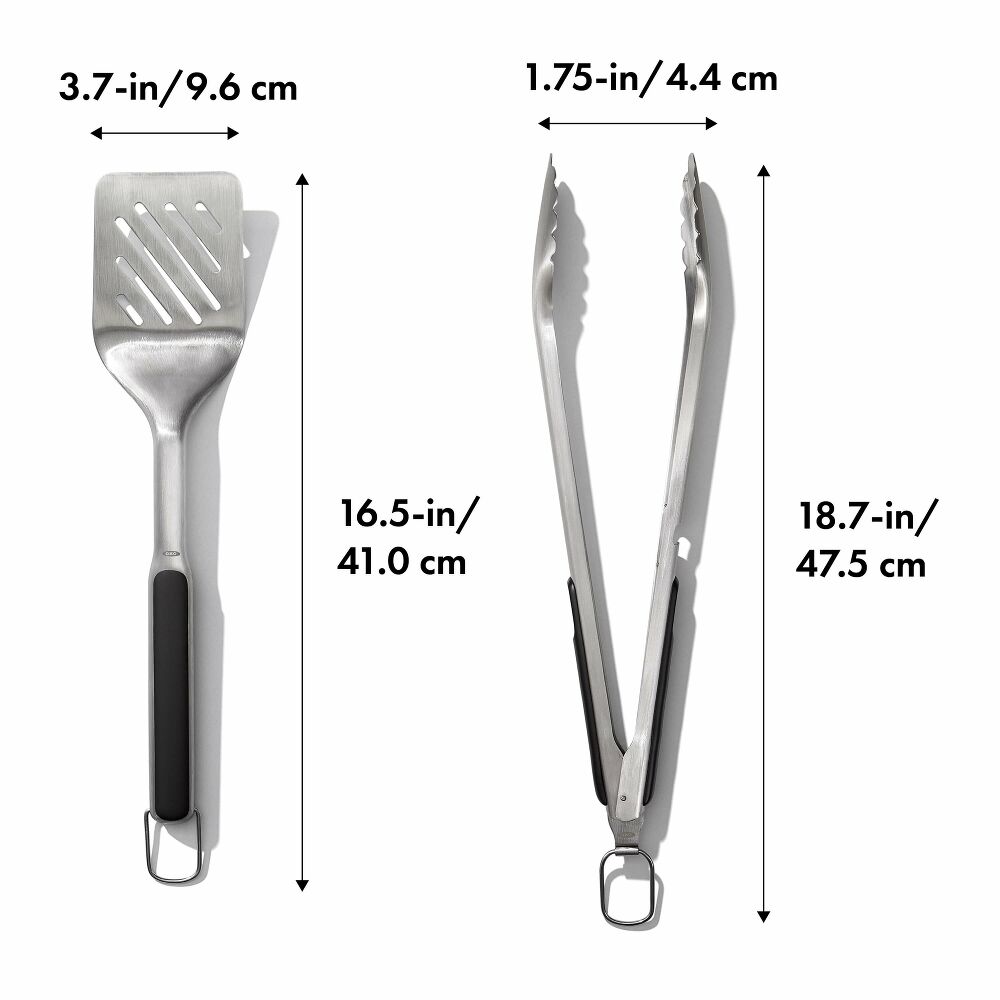 OXO Good Grips Grilling Turner and Tongs Set B5