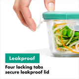 16 Piece Glass Smart Seal Everyday Container Set Y1