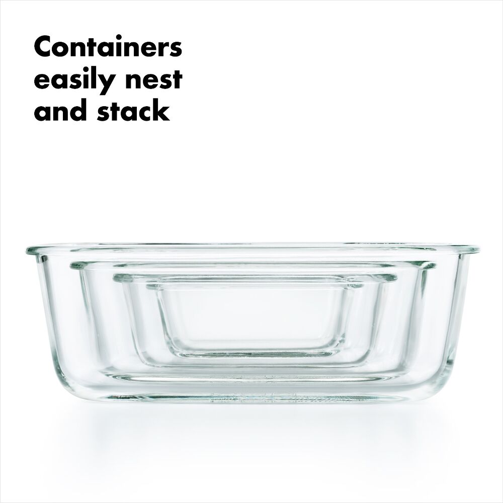 16 Piece Glass Smart Seal Everyday Container Set Y1