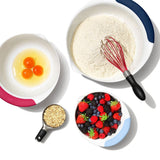 3 Piece Mixing Bowl Set New Colored Handles Y7