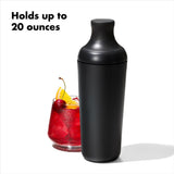 OXO Good Grips Plastic Cocktail Shaker- 20 oz/590 mL capacity N0
