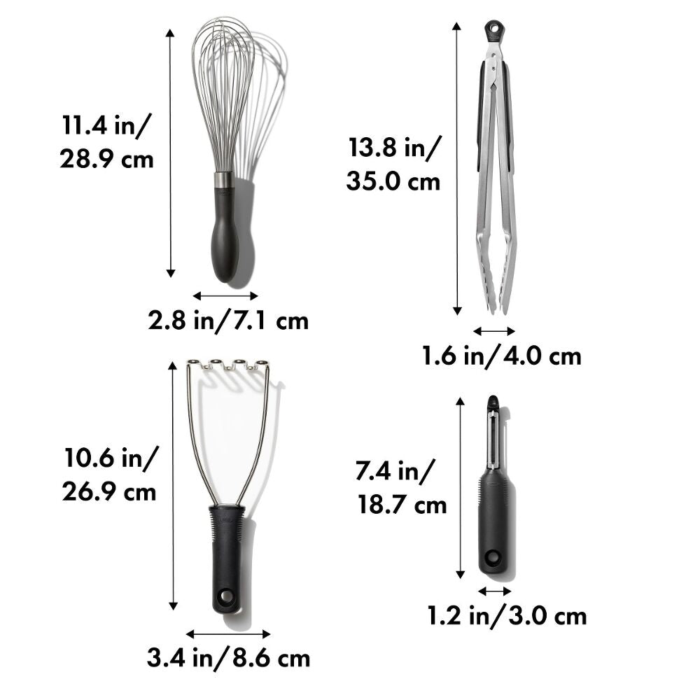 4 Piece Essential Kitchen Tool Set E6