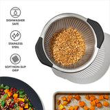 Stainless Steel 3 qt./ 2.8L Colander A2