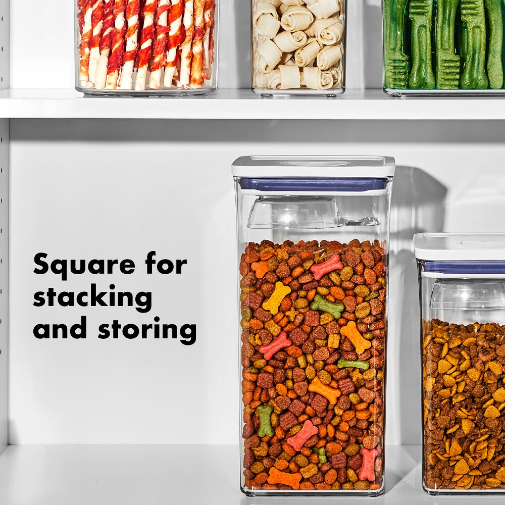 OXO Good Grips Pet POP Container – 6.0 Qt/5.7 L with Half Scoop Y6