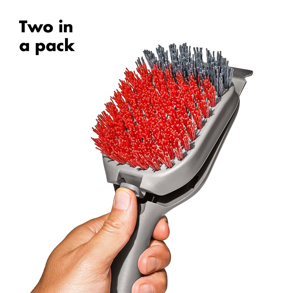 OXO Good Grips Nylon Grill Brush for Cold Cleaning Replacement Heads K9