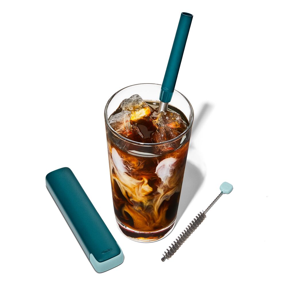 Collapsible Straw With Case O3
