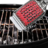 Coiled Grill Brush With Replaceable Head G9