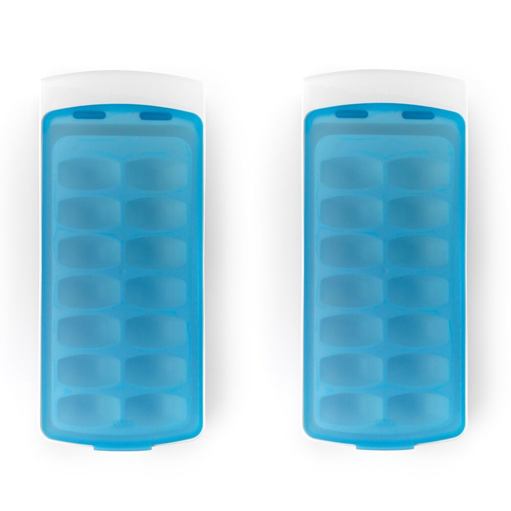 No-Spill Ice Cube Tray - 2 Pack N3