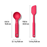 Silicone Cookie Scoop & Small Spatula Set N8