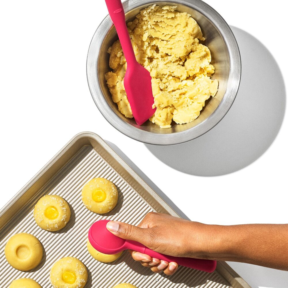 Silicone Cookie Scoop & Small Spatula Set N8