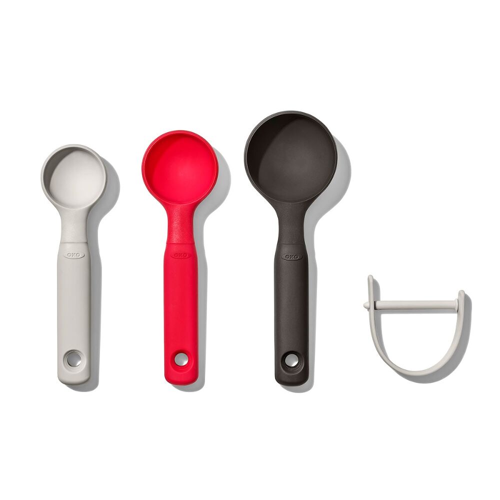 3-Piece Silicone Cookie Scoop Set Q9