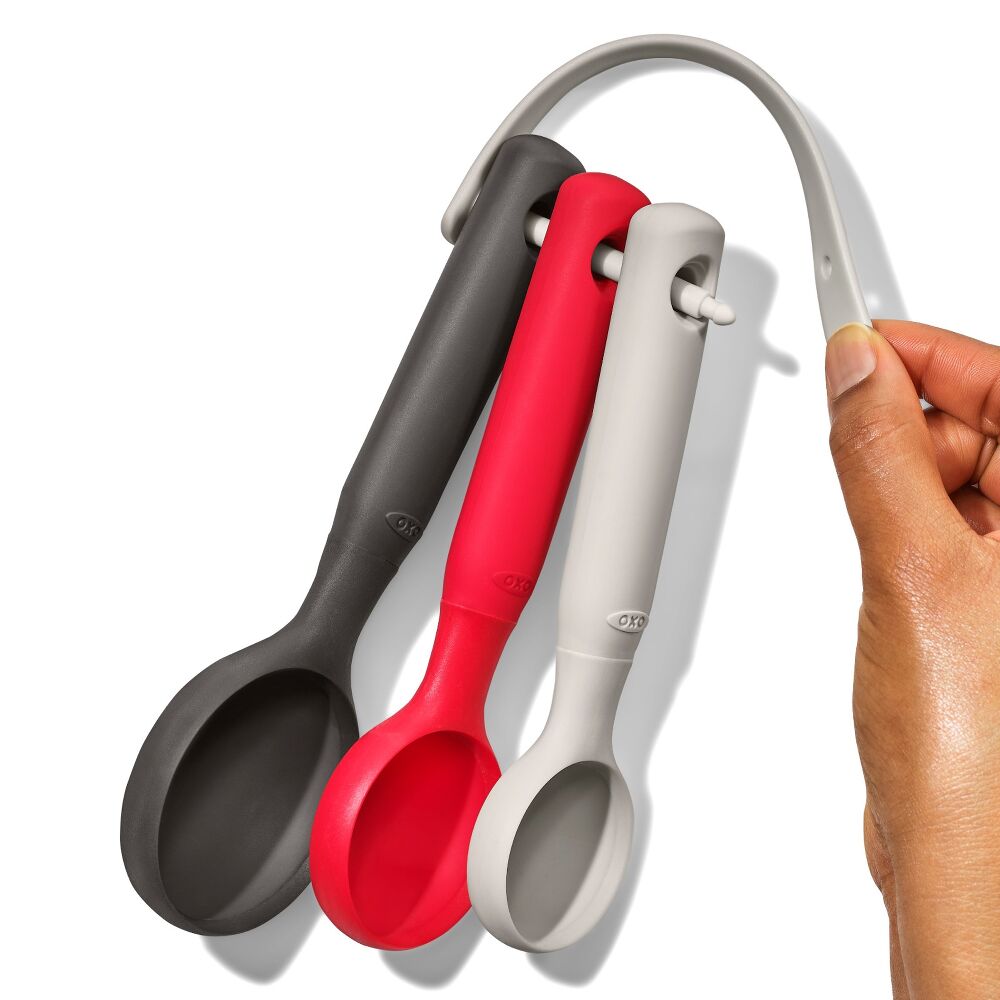 3-Piece Silicone Cookie Scoop Set Q9