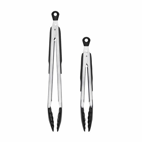 2-Piece Tongs with Nylon Heads Set G7