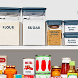8-Piece Prelabeled Baking POP Container Set A1