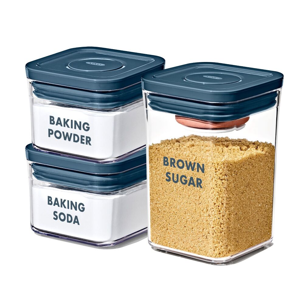 8-Piece Prelabeled Baking POP Container Set A1