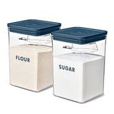 8-Piece Prelabeled Baking POP Container Set A1