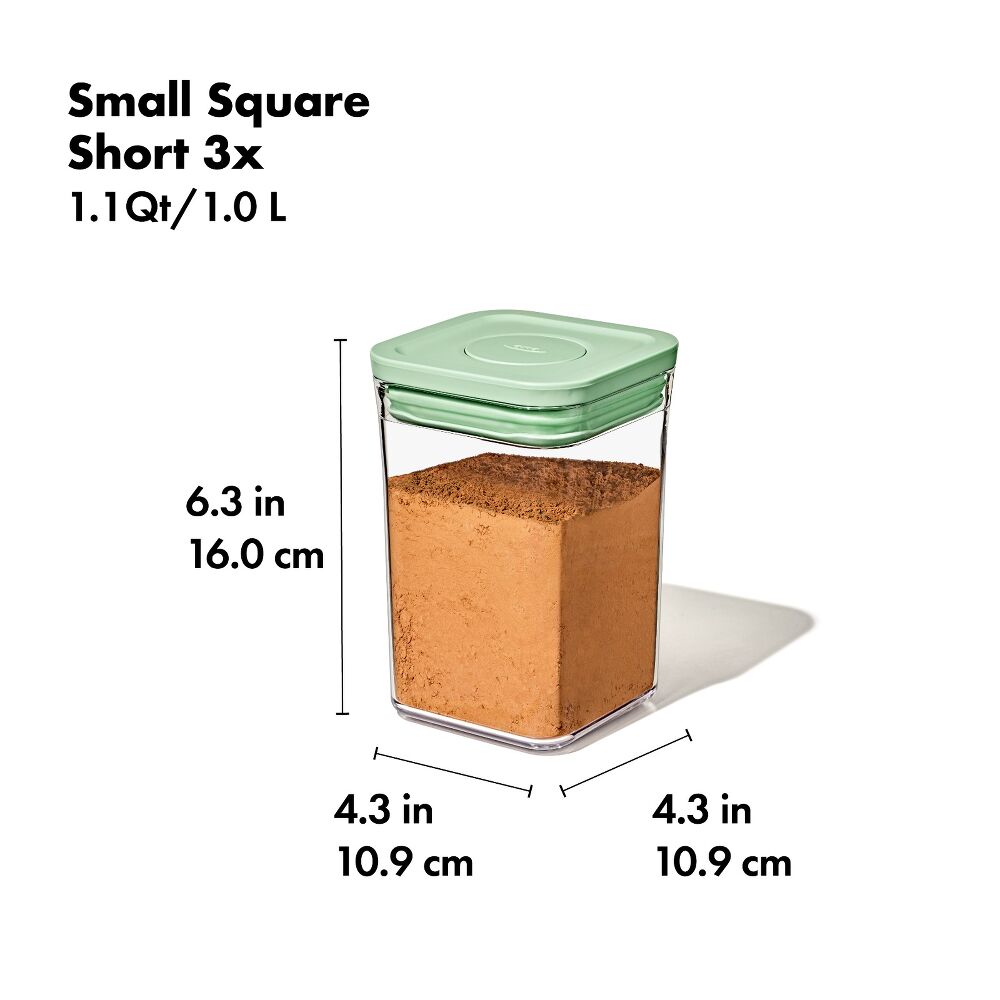 3-Piece POP Container Set with Mini Scoops I2