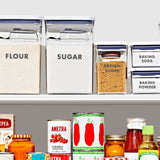 8-Piece Prelabeled Baking POP Container Set A1