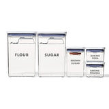8-Piece Prelabeled Baking POP Container Set A1