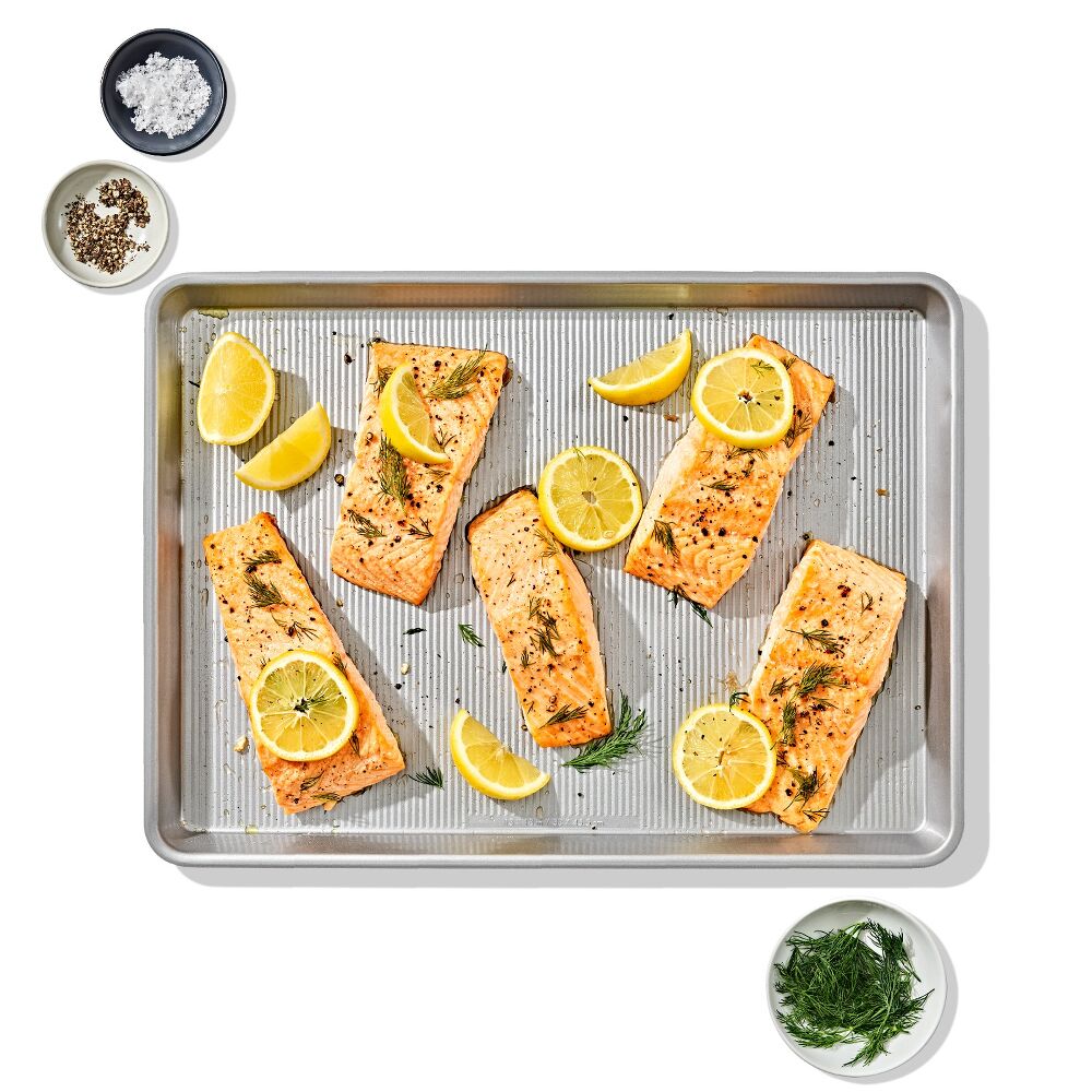 Non-Stick Pro Clear Coated Half Sheet Pan D6
