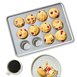 Nonstick Pro Clear Coated 12 Cup Muffin Pan K5