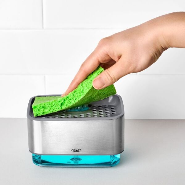 Soap Dispensing Sponge Holder V5