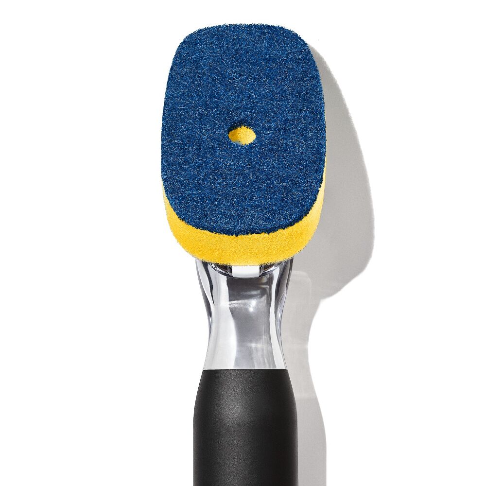 Soap Dispensing Dish Scrub K7