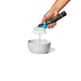 Soap Dispensing Dish Brush Storage Set Y0