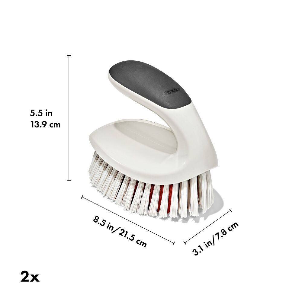 All-Purpose Scrub Brush 2-Pack S9