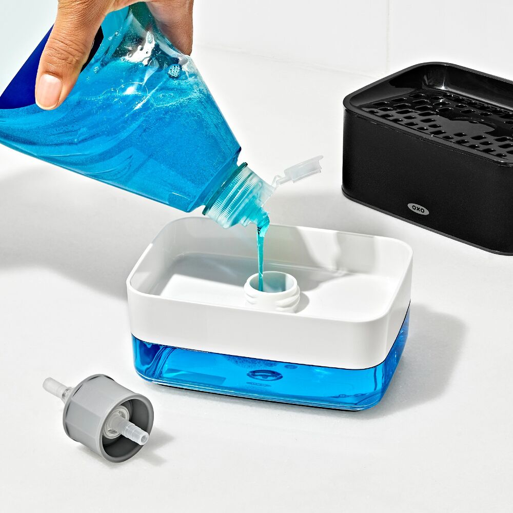 Soap Dispensing Sponge Holder P0