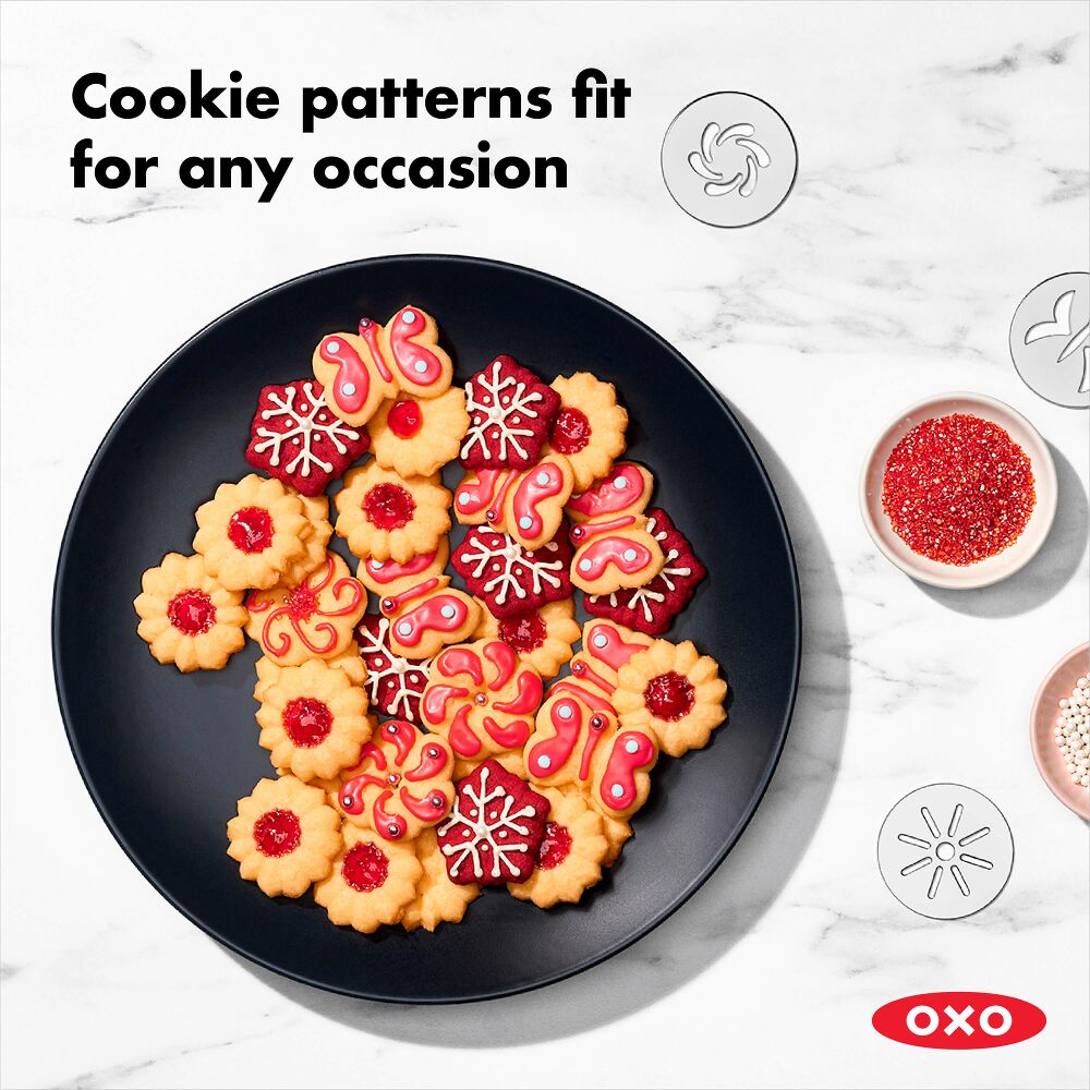 14-Piece Cookie Press Set C7
