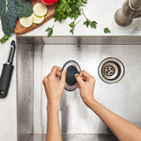 OXO Good Grips 2-In-1 Sink Strainer & Stopper Tray Pack F5