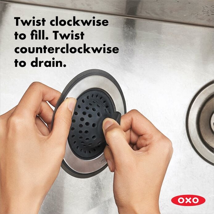 2-in-1 Silicone Sink Strainer with Stopper C7