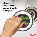 2-in-1 Silicone Sink Strainer with Stopper C7