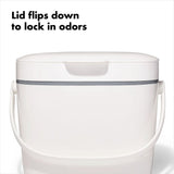 Easy-Clean Compost Bin - 1.75 Gal X4
