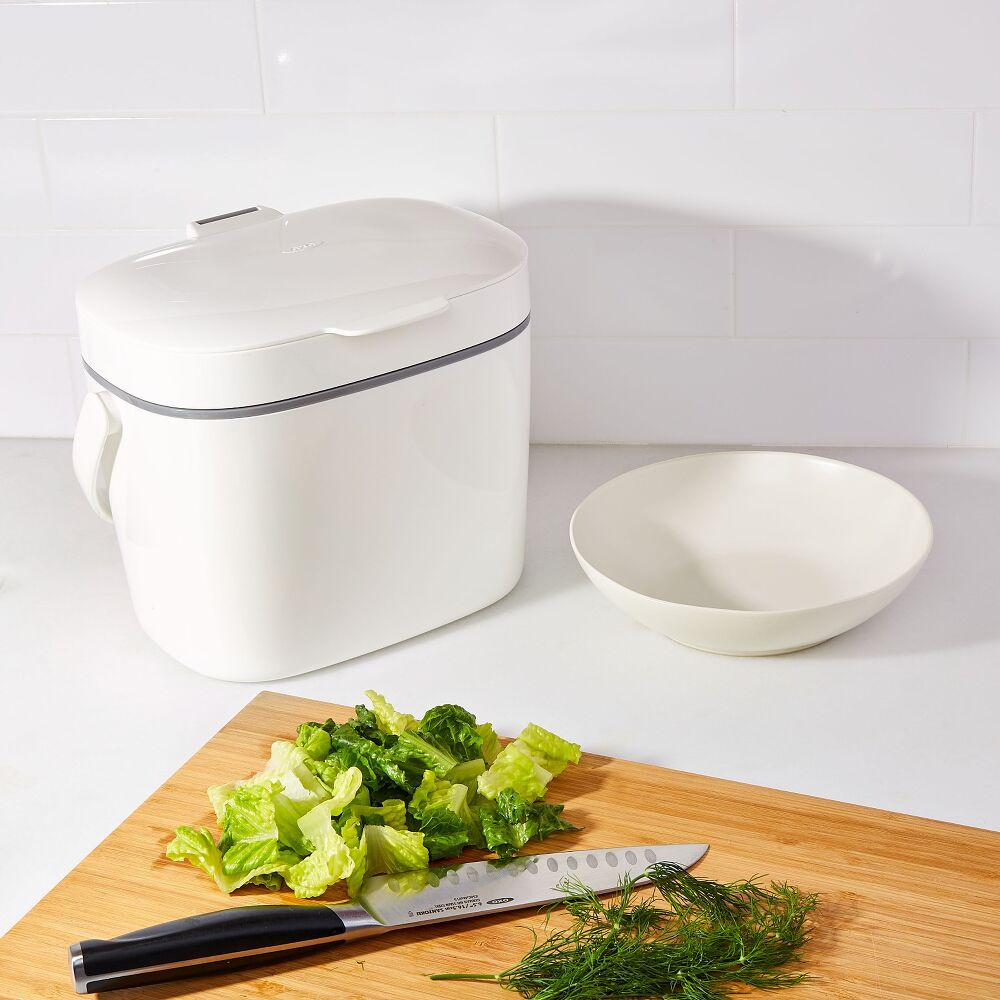 Easy-Clean Compost Bin - 1.75 Gal X4