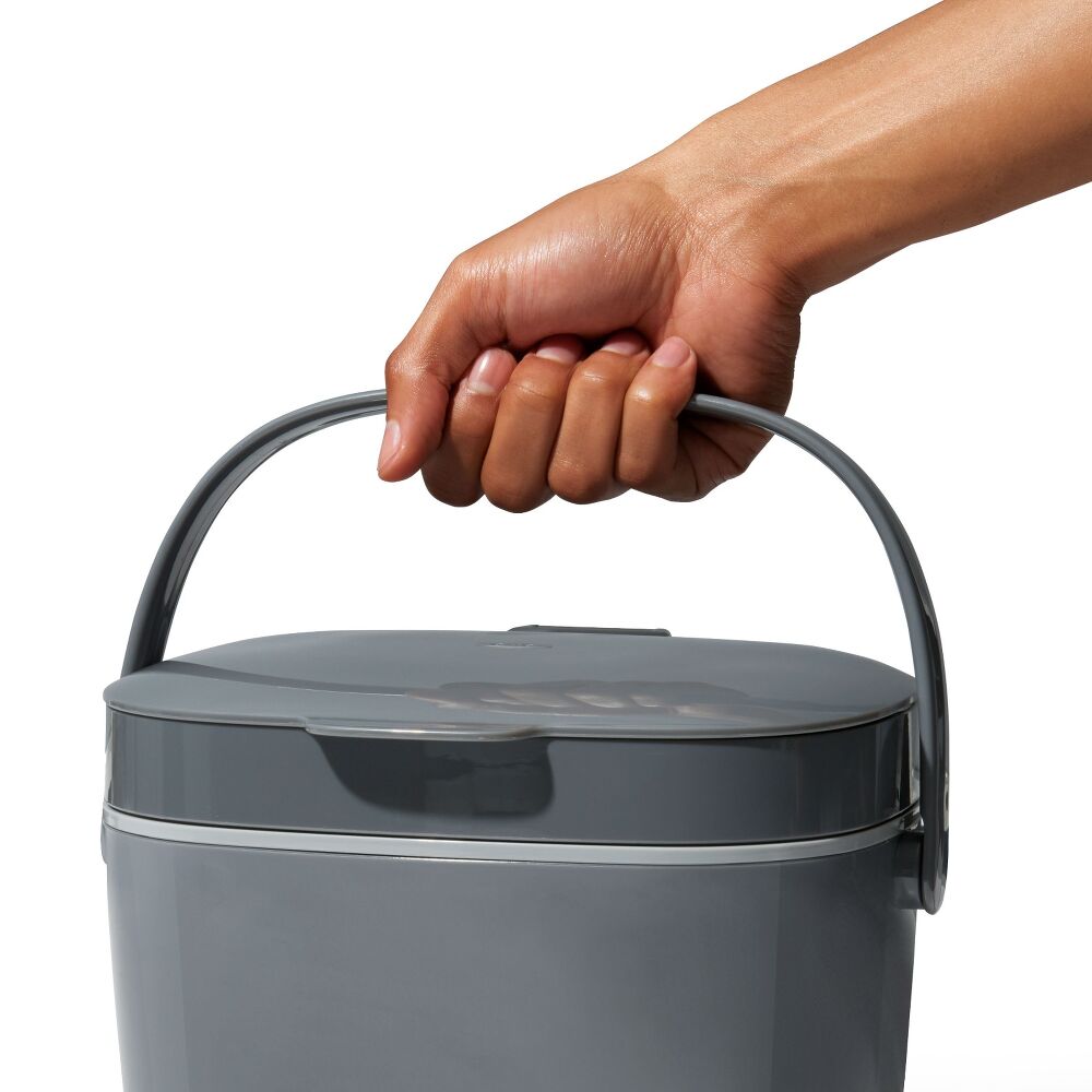Easy-Clean Compost Bin - 1.75 Gal X4